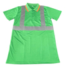 Custom Polo Shirts Quick Dry Short Sleeves Shirts with Reflective Stripe