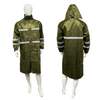 Customized Wholesale Price Reflective Waterproof Construction Raincoat PVC Worker Warning Reflective Safety Raincoat