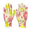 Multicolour Nitrile Coated Gloves Safety Work OEM Nylon Polyester Breathable Safety Gloves
