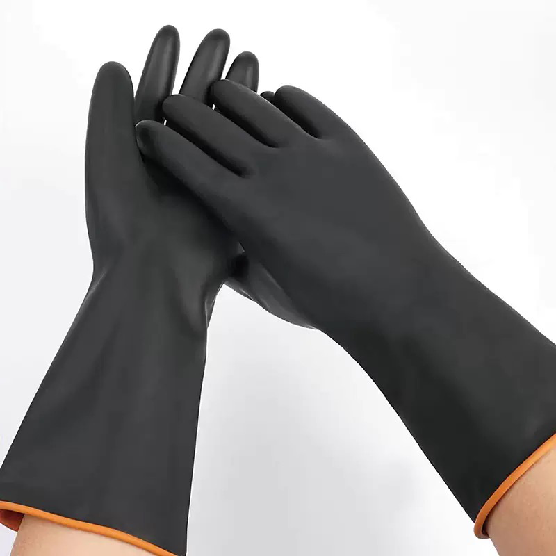 Wholesale Industrial Safety Latex Work Gloves Hand protection Waterproof Safety Glove