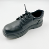 PU Leather Iron Toe Cap Iron Plate Waterproof Low Cut Safety Shoes