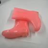 Wholesale Custom Waterproof Short Pink Pvc Rain Boots