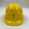 ABS Three-rib Breathable Safety Helmet for Construction Site