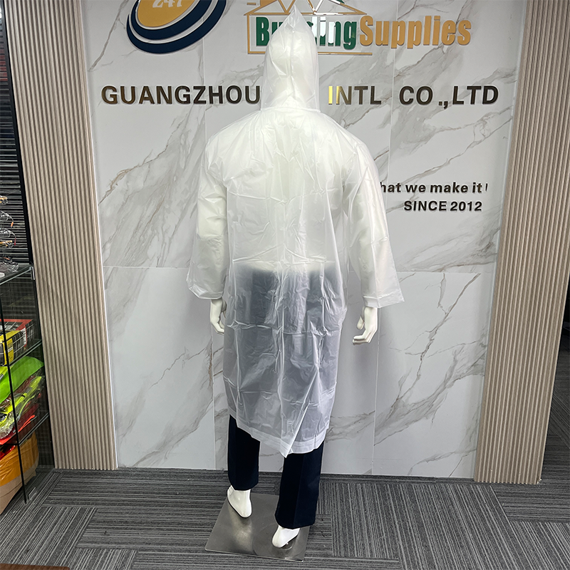 Hot Sale Rainwear Adult EVA Party Raincoat Customized Logo Printed Outer Rainwear Waterproof Rain