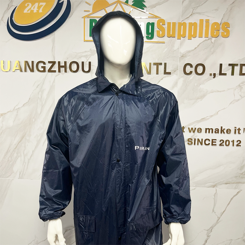 Customized Color PVC Coated Safety Raincoat Waterproof Rainwear