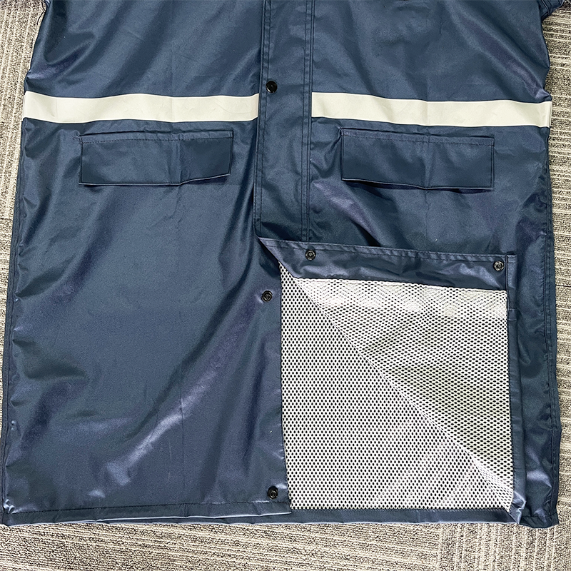 Waterproof Durable Polyester Safety Raincoat for Work wear Comfort and Performance
