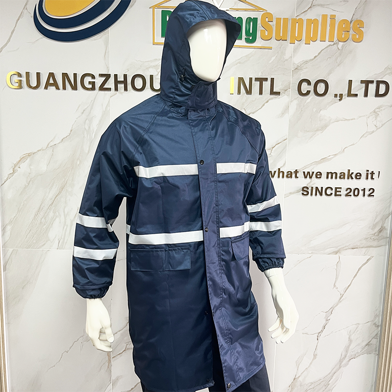 Waterproof Durable Polyester Safety Raincoat for Work wear Comfort and Performance