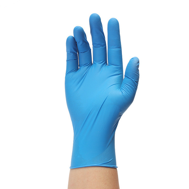 S M L Size Disposable All Natural Latex Rubber Gloves Nitrile Gloves