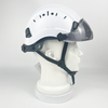 White Construction Industry Safety Helmet Suitable for Various Fields with Strip-Shaped Stomata