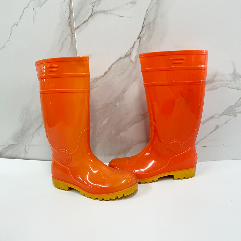 Cheap PVC Waterproof Rain Boots Outdoor Garden Wellington Safety Gumboots Rain Boots