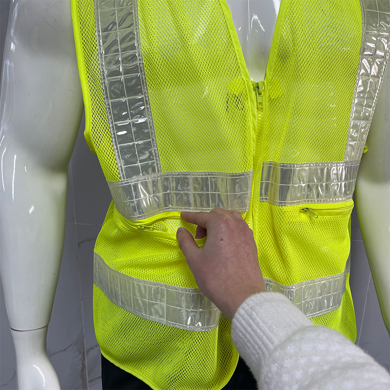 Mesh Breathable Safety Protective Work clothes Mesh for Construction Protective Reflective Vest