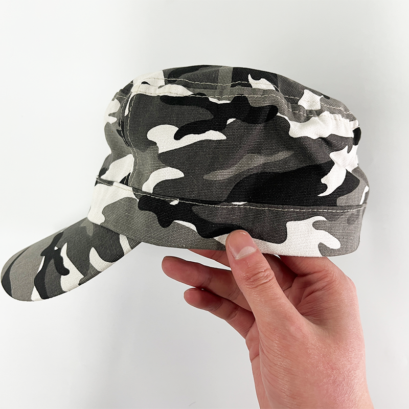 Factory Wholesale New Design Sporty Camo Baseball Hat Unisex Cotton Safety Helmet Sport Cap