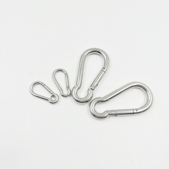 SS304/316 Carabiner Spring Snap Hook Camping Carabiner Hook