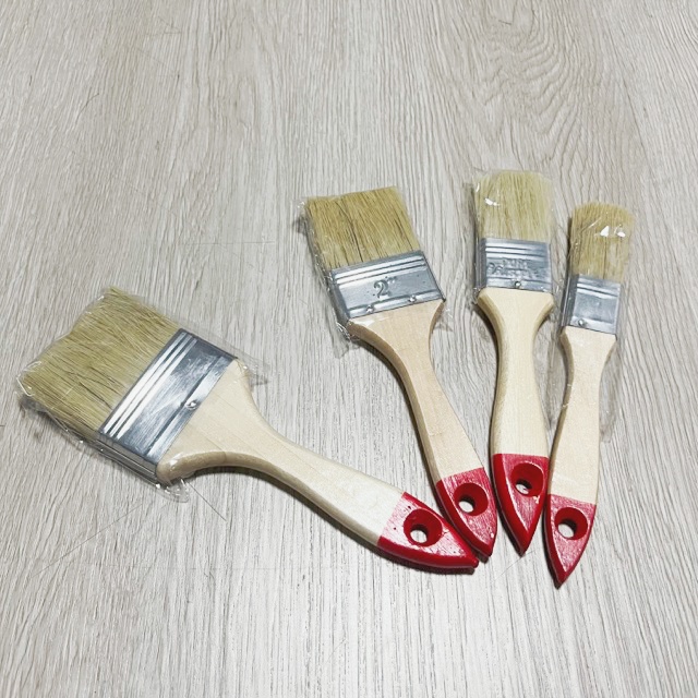 Wall Paint Brush with Wooden Handles 