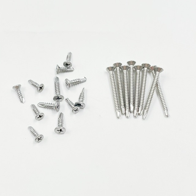 304 Stainless Steel Cross Countersunk Head Self Drilling Screw