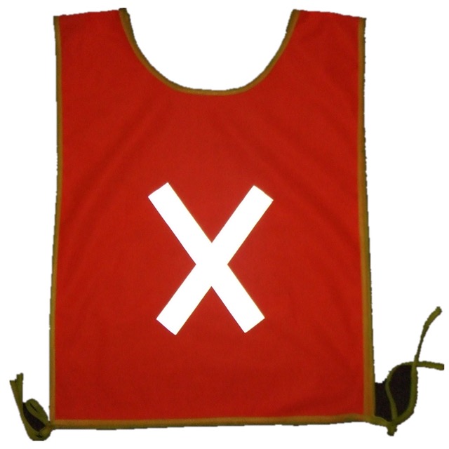 Soccer Training Mesh Vest with Reflective Tapes