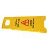 Plastic Wet Floor Sign Customized Logo Caution Sign Board