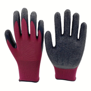 Anti Slip Latex Palm Coated Safety Gloves