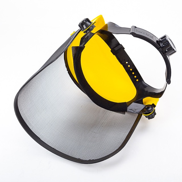 Industrial Metal Mesh Visor Protective Facemask Farming Face Shield