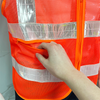 Wholesale Customizable Sleeveless Reflective Vest with Breathable Mesh Panels for Construction
