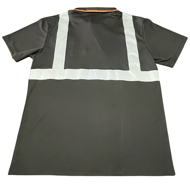 High Quality Breathable Safety Reflective Polo Shirt Work T-shirt