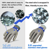 Stainless Steel Mesh Metal Glove Food Grade Kitchen Cooking Butcher Meat Cutting Safety Gloves