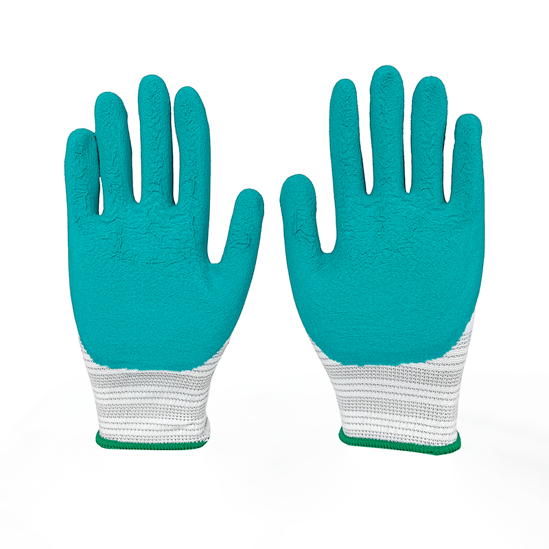 Premium Grade Anti-slip Rubber Hand Gloves Durable Garden Protective Safety Gloves for Labor Work