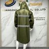 High Visibility Industrial Reflective Safety Hooded Waterproof Reflector Jackets Coat Rain Coat Waterproof