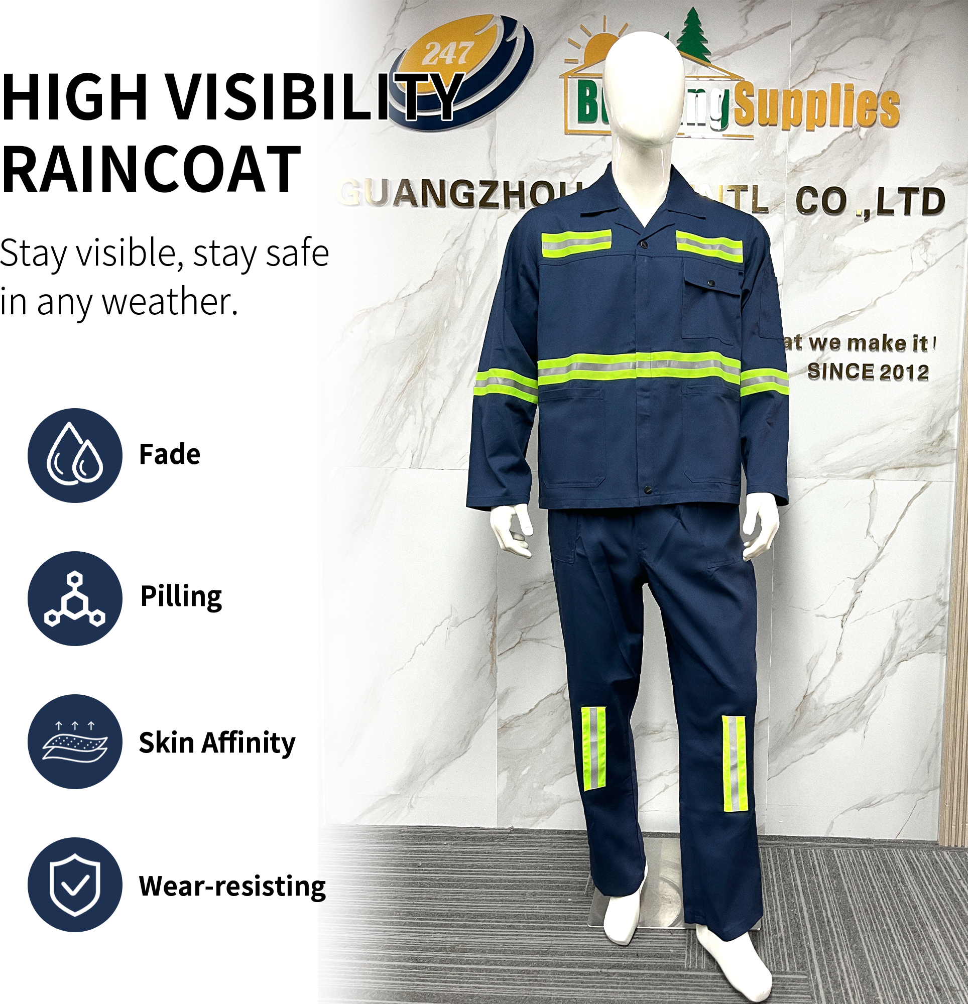 Safety Building Work Clothes Work Clothes Integral Work Clothes Durable Men's Work Clothes
