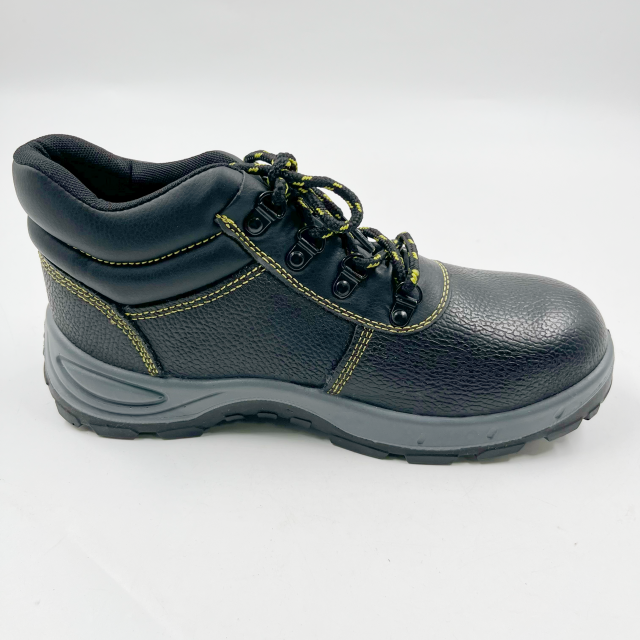 Anti-smashing PU Upper Safety Toe Cap Puncture Resistant Safety Shoes