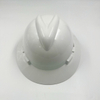 Customized Logo ABS Material Safety Helmets White Hard Hat For Construction Industry