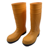 Customized logo PVC gumboots with steel toe