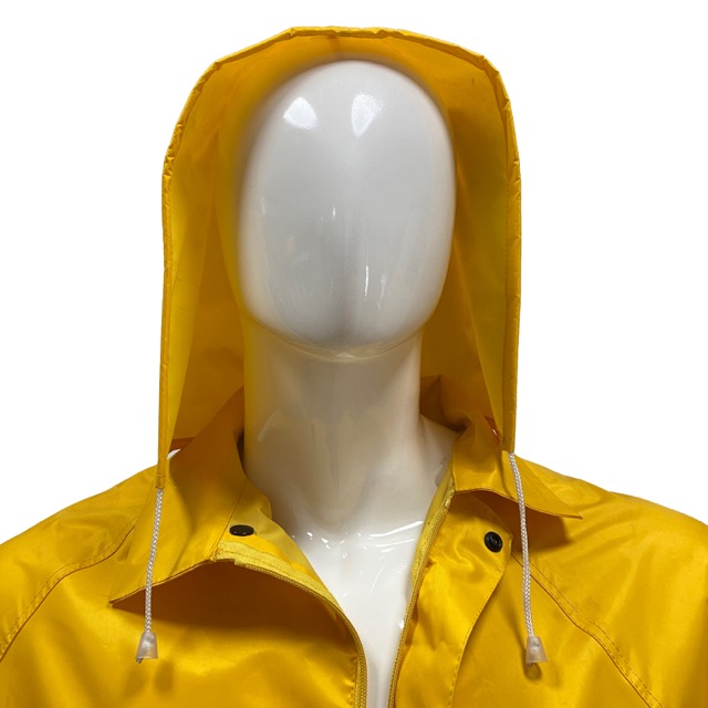 Polyester Waterproof Fabric Long Hooded Poncho