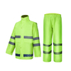 Traffic Safety Raincoat Polyester Reflective Raincoat