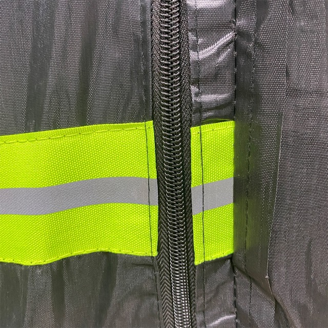 OEM Polyester PVC Coated Reflective Motorcycle Rain Suit Raincoat