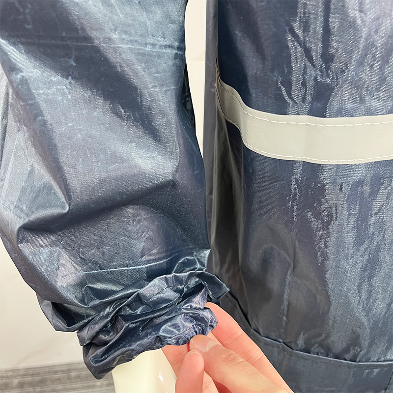 100% Waterproof Work Raincoat Heavy Duty Thick Safety Reflective Safety Raincoat 