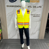 Polyester High-Visibility Reflective Safety Vest with Custom Logo Working Clothes