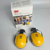 H9P3E Yellow Construction Industry Noise Reduction ABS Safety Earmuffs for Helmet