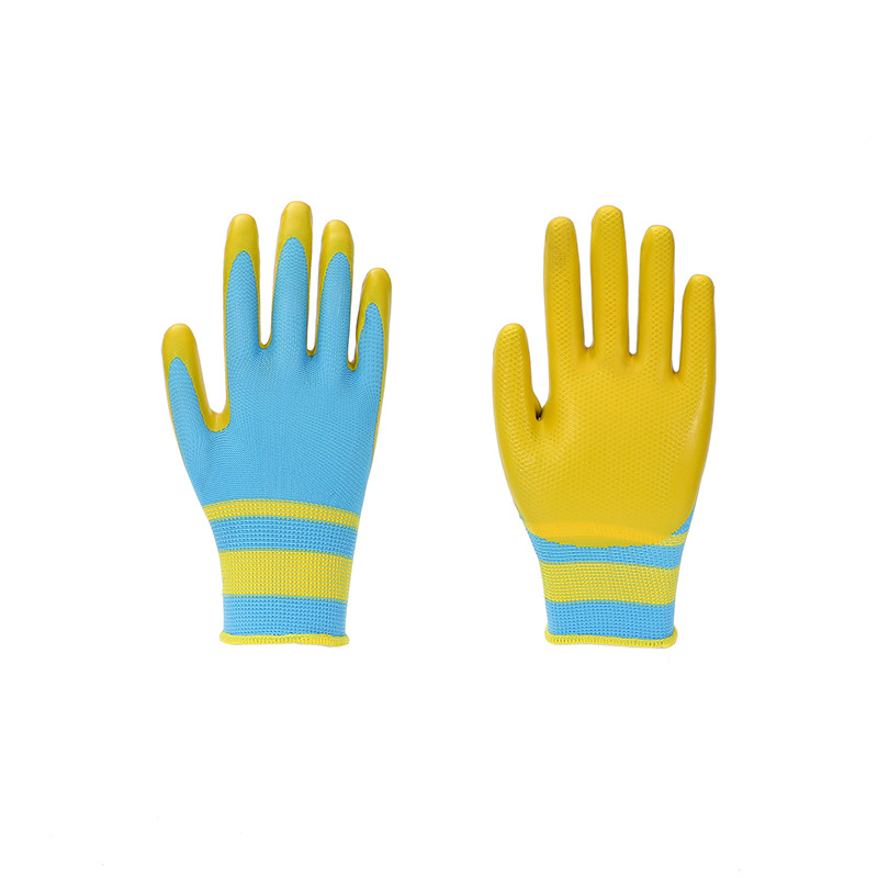 Anti Slip PU Palm Work Gloves Comfortable Industrial Grip Glove