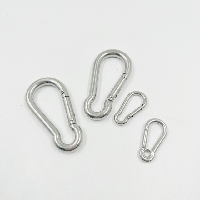 SS304/316 Carabiner Spring Snap Hook Camping Carabiner Hook