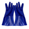 Anti-slip Industrial Oil Proof Safety Working Hand Protective PVC Gloves