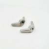 SS304 SS316 Construction Stainless Steel Wing Nuts