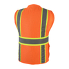 High Quality Custom Logo Reflective Stripes Safety Vest