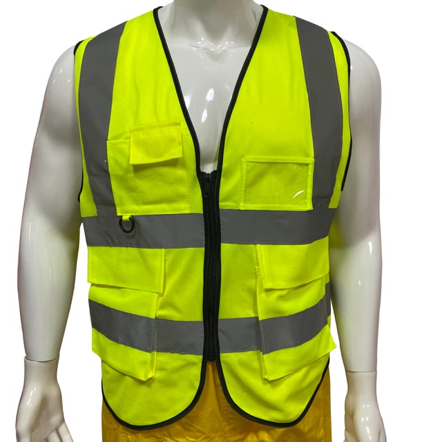 Security Jacket Construction Reflective Safety Work Vest