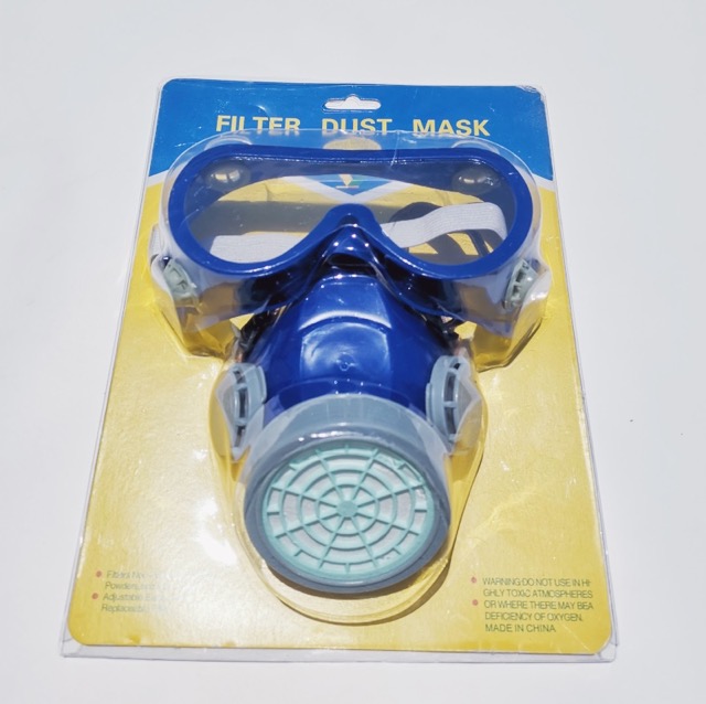 Single Tank Dust Respirator with Goggle