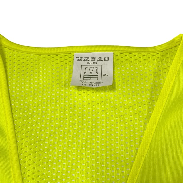 Construction Work Vest Reflective Safety Vest With Pockets