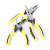 Carbon Steel 6" Combination Long Nose Pliers with Anti-slip Pvc Handle Grip