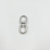 304 316 Stainless Steel Double Eye Hook Swivel Ring M10 Double Ended Swivel Eye Hooks