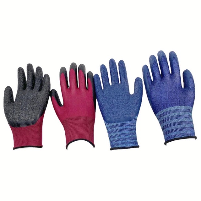 Anti Slip Latex Palm Coated Safety Gloves