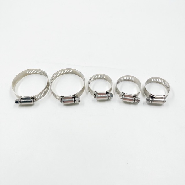 SS304 Stainless Steel Adjustable Pipe Clamp Hose Clamps